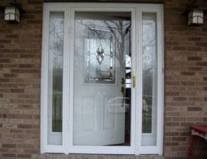Joe and Belinda Storm Door